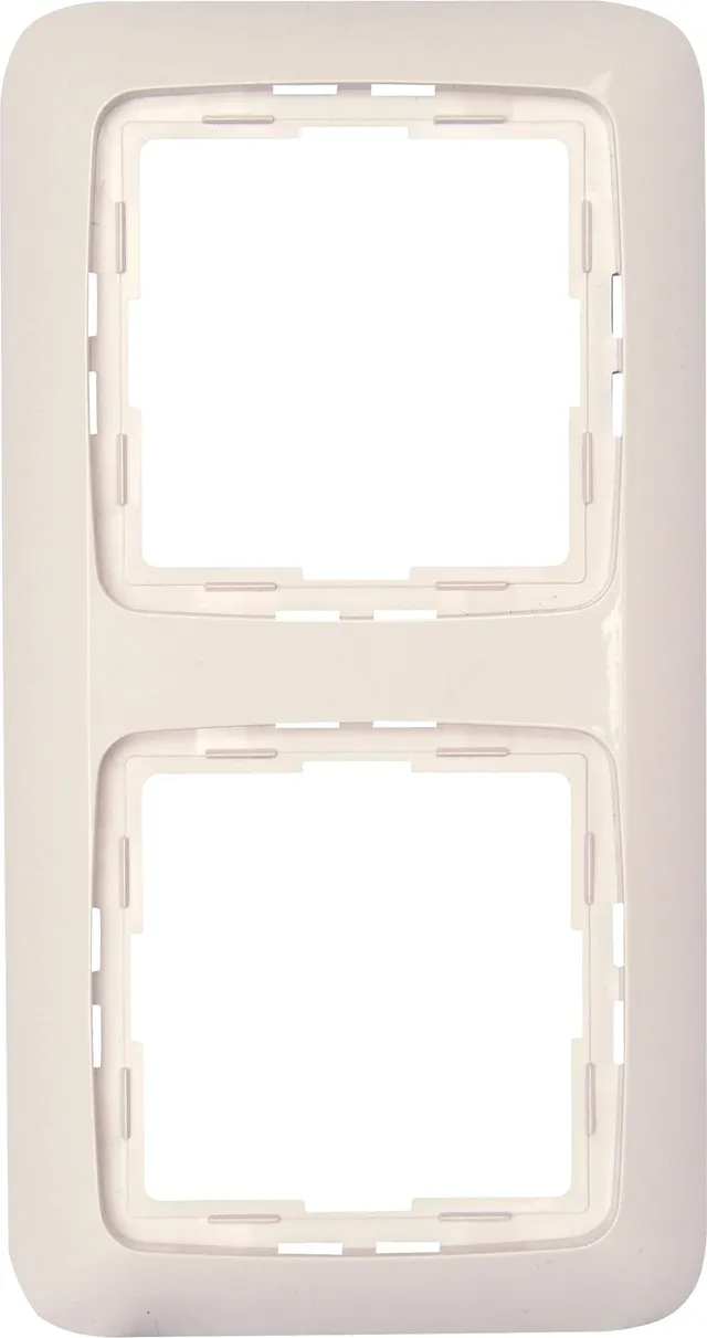 kopp-rivo-abdeckrahmen-2-fach-rein-wei-gl-nzend image 1
