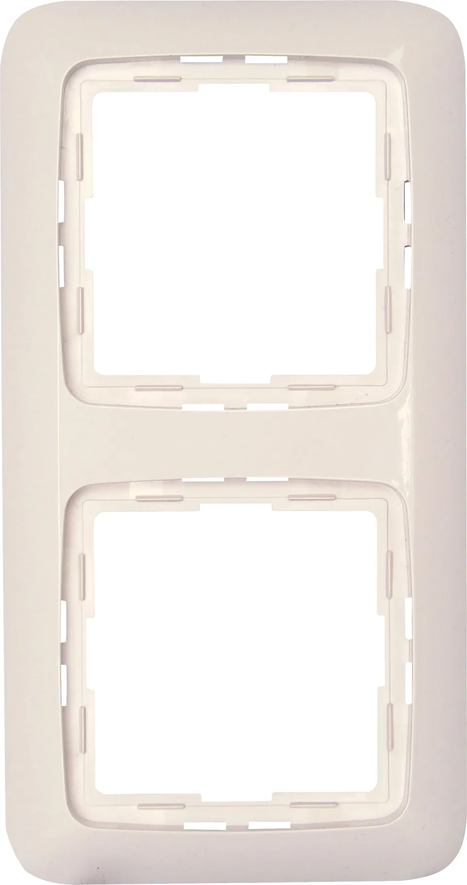 kopp-rivo-abdeckrahmen-2-fach-rein-wei-gl-nzend image 1