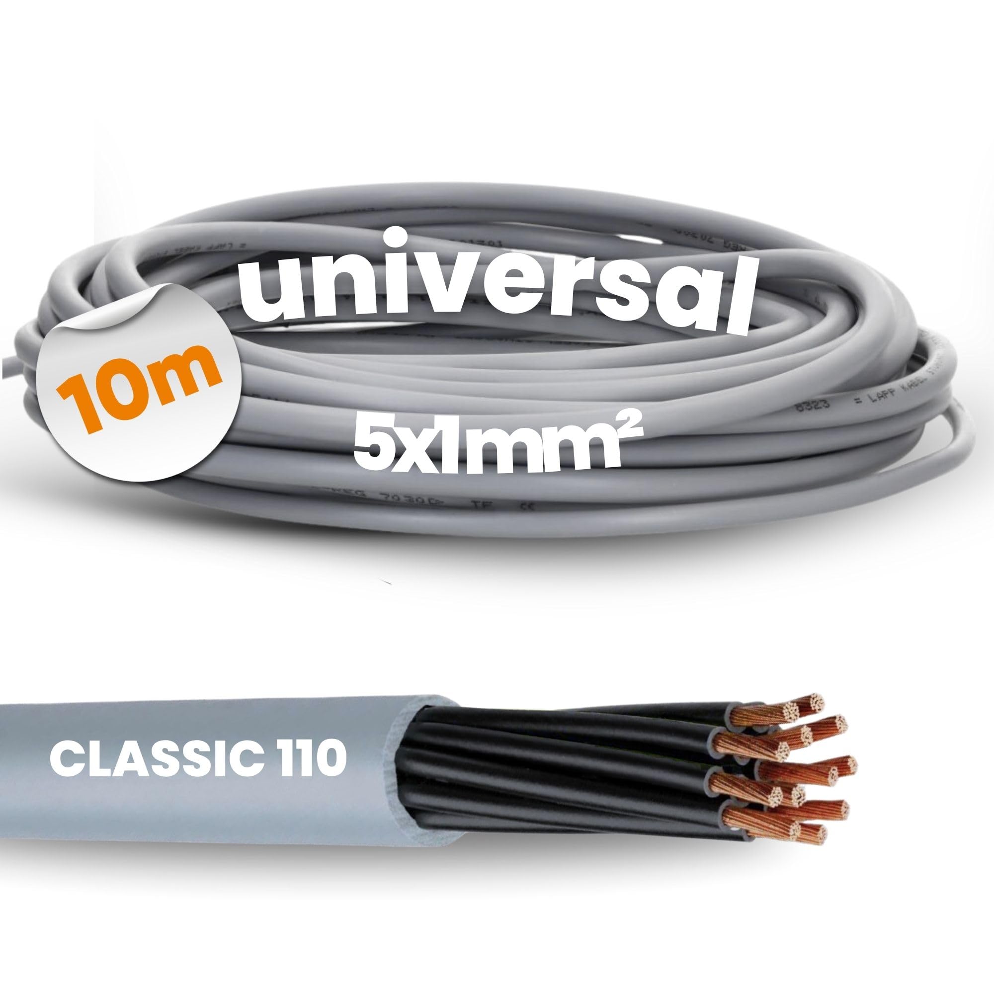 lapp-lflex-classic-110-steuerleitung-5x1-mm-10m-kabel-5-adrig image 1