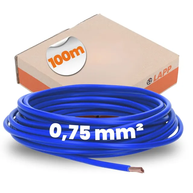 lapp-aderleitung-h05v-k-0-75-mm-dunkelblau-100-m image 1