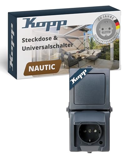kopp-nautic-wechselschalter-steckdosen-kombination-anthrazit-ip44 image 8