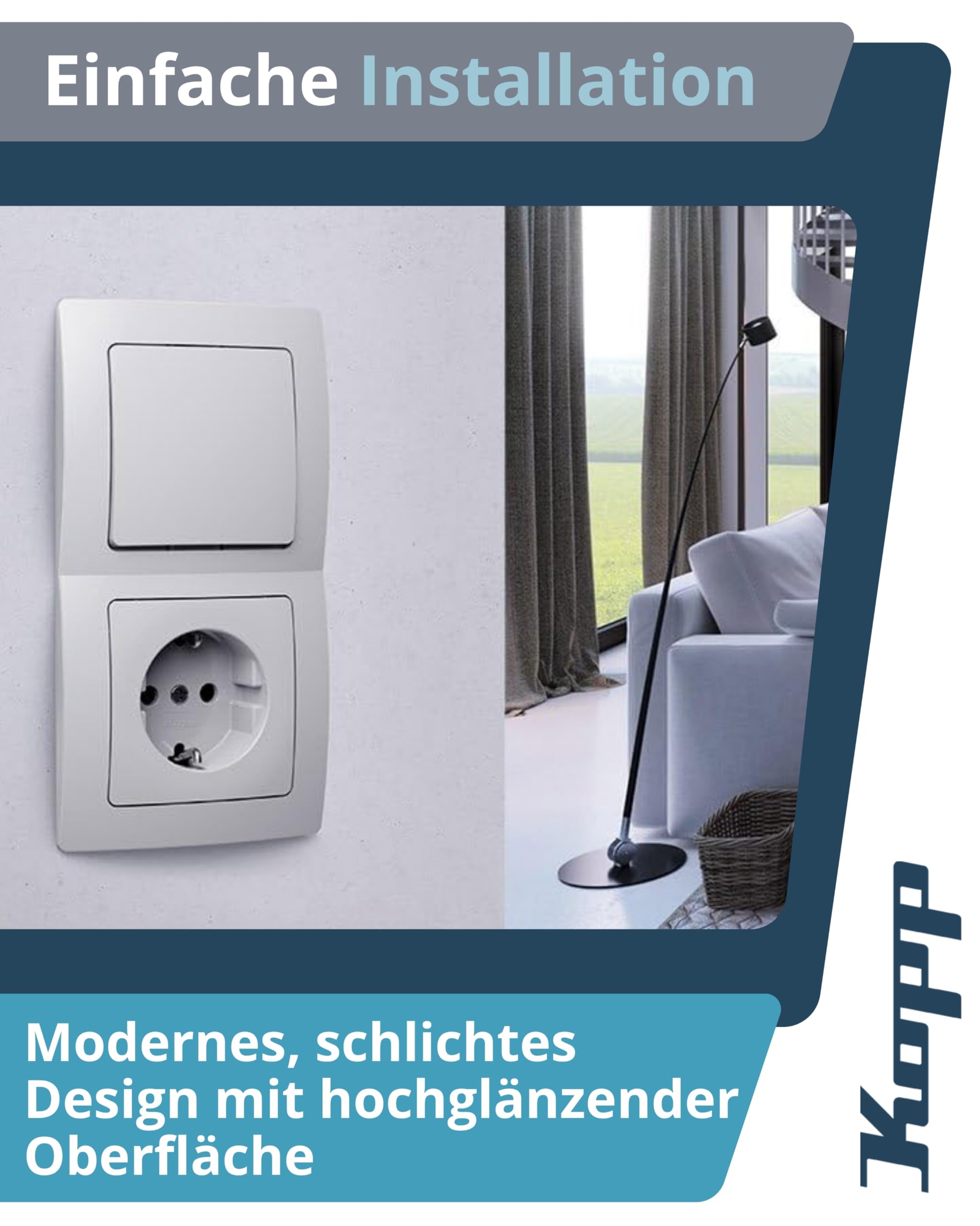 kopp-paris-2-fach-abdeckrahmen-arktis-wei-8-3-x-15-4-cm image 6