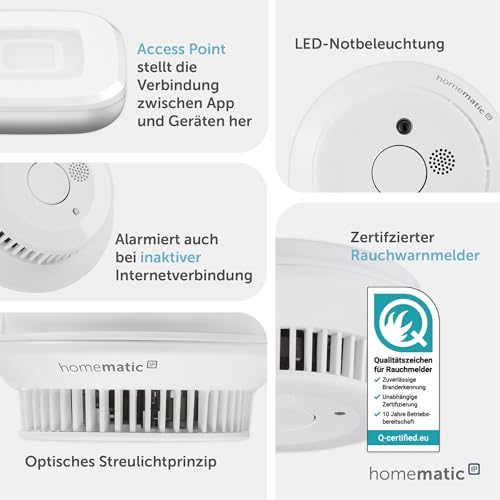 homematic-ip-starter-set-access-point-2-2x-rauchwarnmelder-hmip-swsd-2 image 8