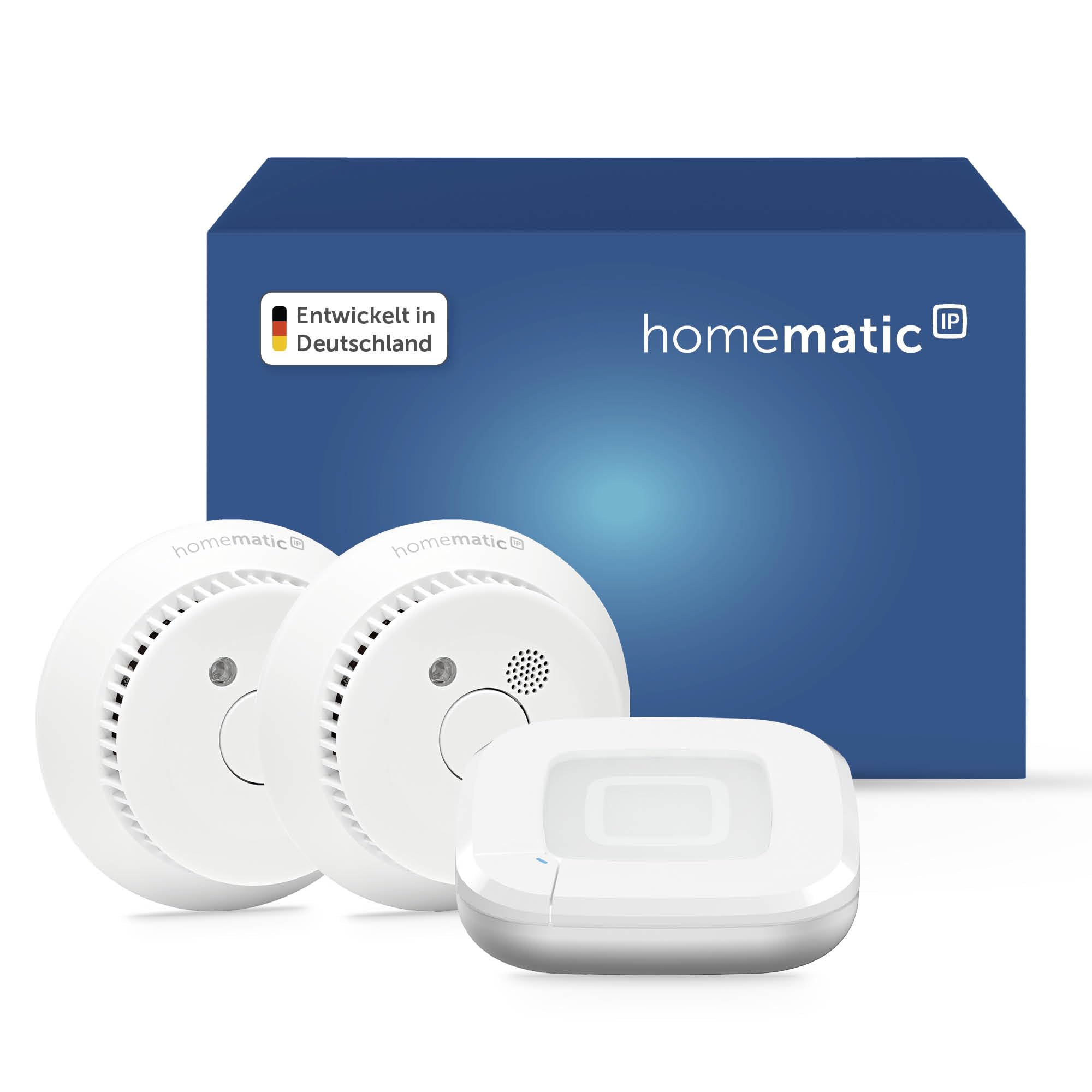 homematic-ip-starter-set-access-point-2-2x-rauchwarnmelder-hmip-swsd-2 image 1