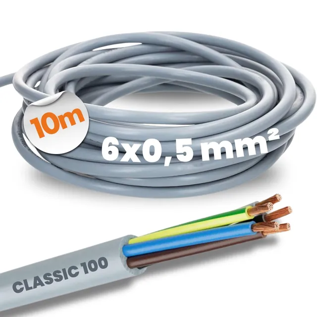 lapp-lflex-classic-100-steuerleitung-6g0-5-mm-10m-kabel-6-adrig image 1