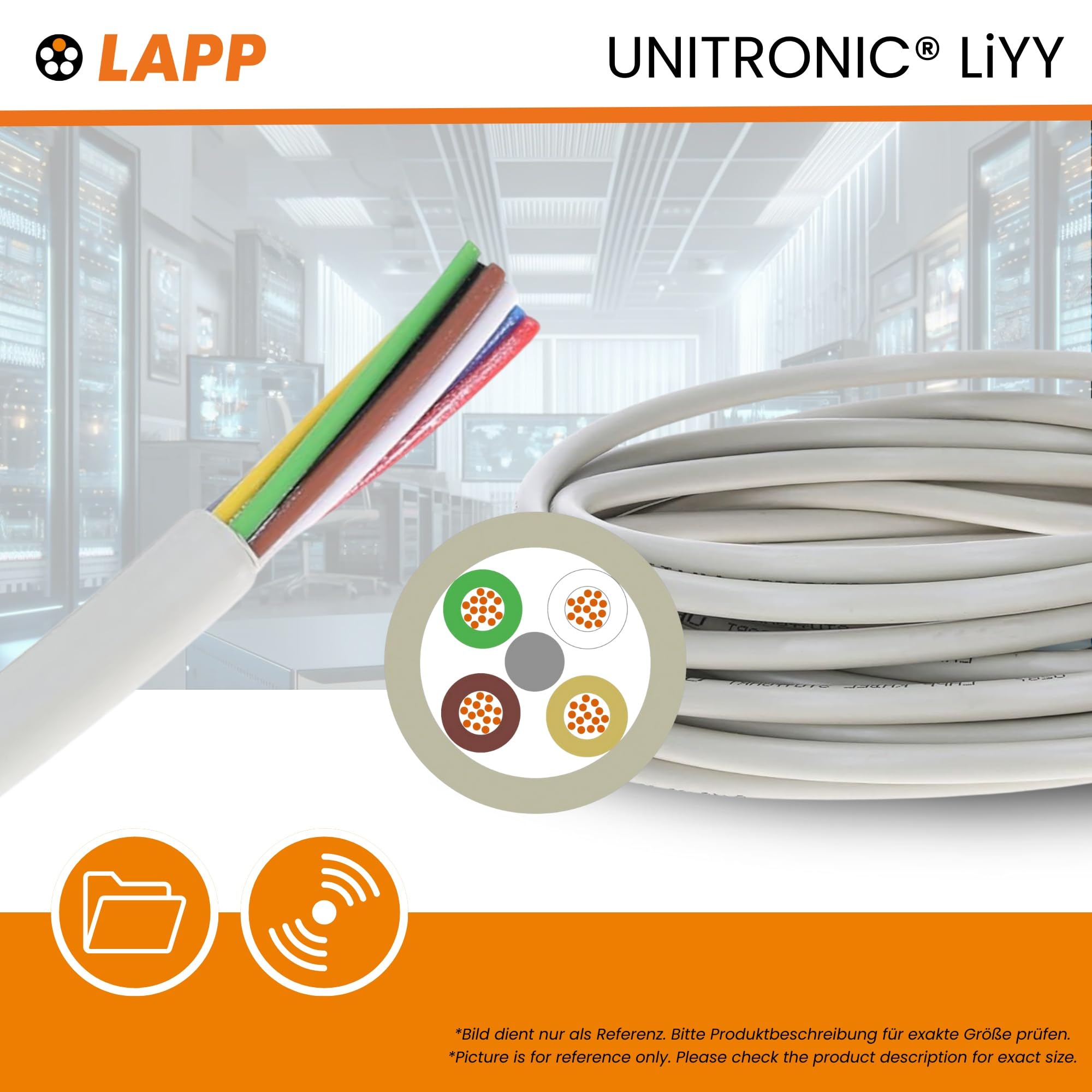 lapp-liyy-steuerleitung-4x0-75-mm-10-m-datenkabel-grau image 2