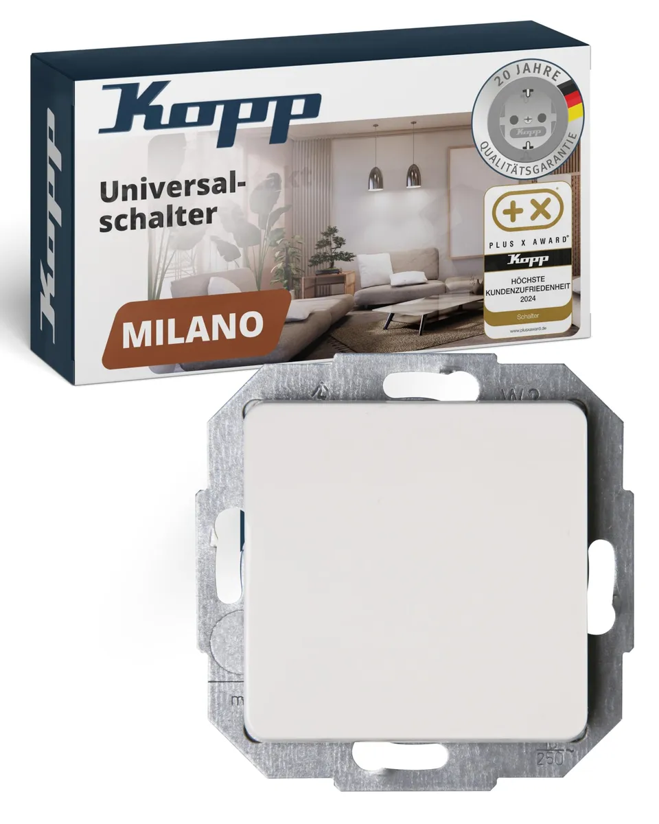kopp-milano-universalschalter-up-wei-10ax-250v image 1
