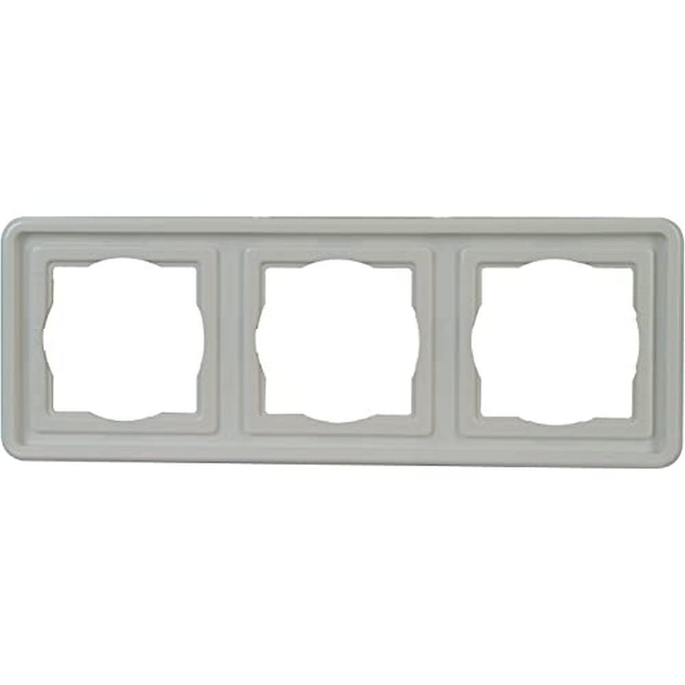kopp-vision-abdeckrahmen-1-fach-arktis-wei-schalterrahmen image 2