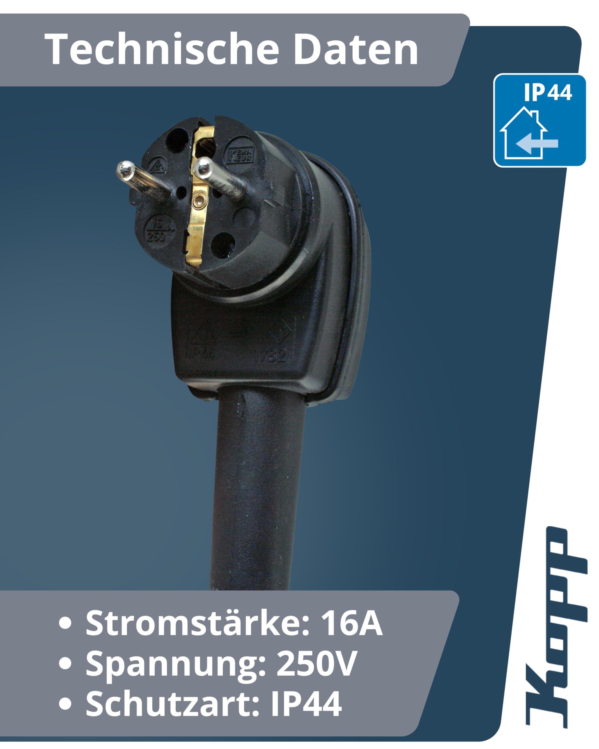 kopp-vollgummi-schutzkontakt-winkelstecker-ip44-schwarz-16a-250v image 3