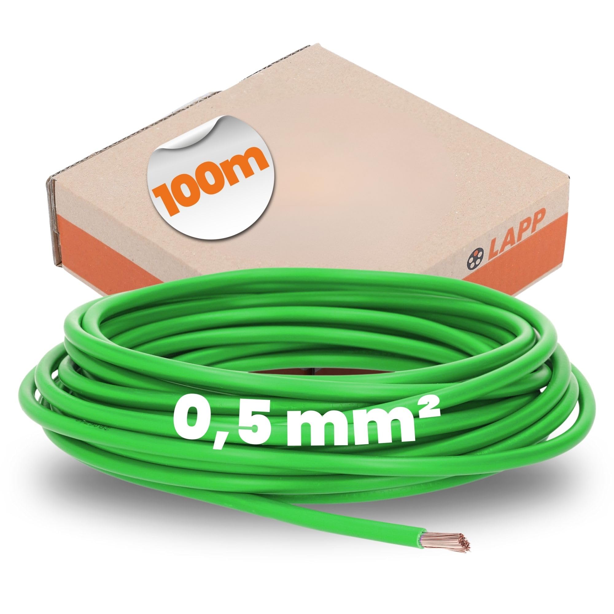 lapp-h05v-k-verdrahtungsleitung-0-5-mm-gr-n-100m image 1