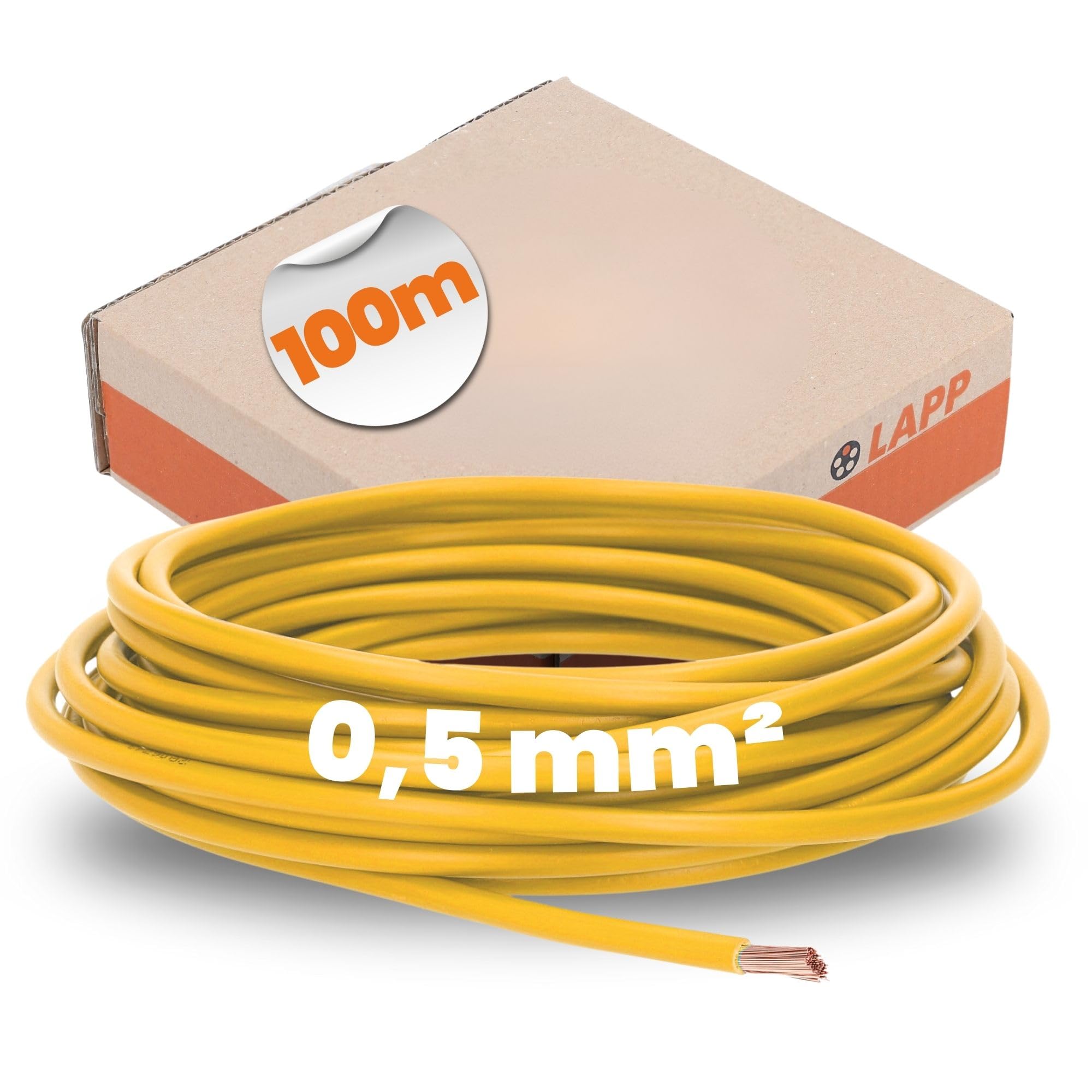 lapp-h05v-k-0-5-mm-aderleitung-gelb-flexibel-100m image 1