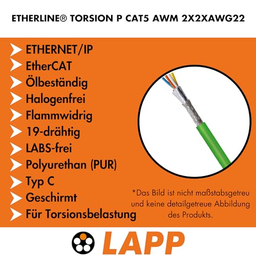 lapp-etherline-torsion-p-cat-5-2x2x22-awg-typ-c-lan-kabel-10-m image 5