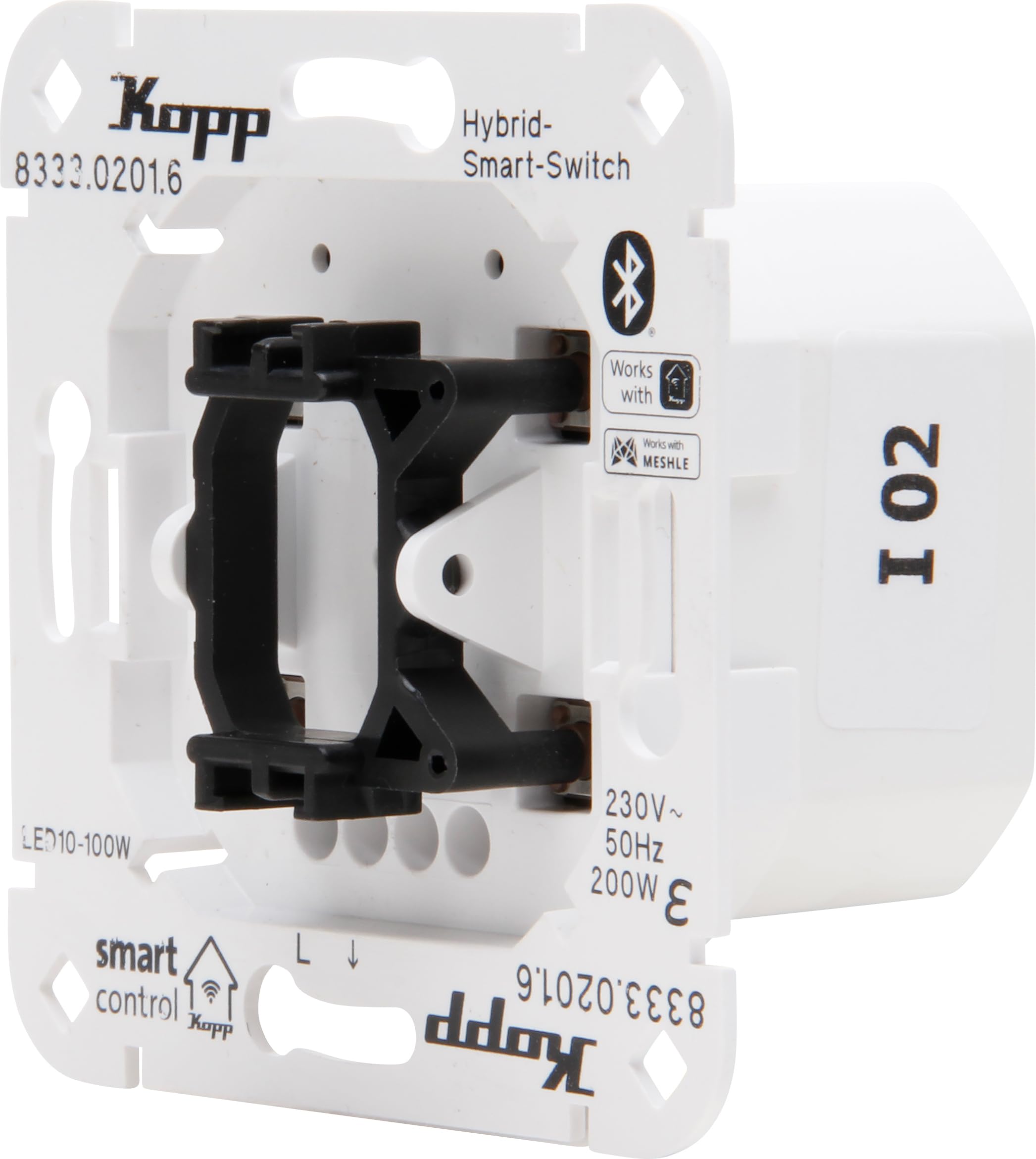 kopp-smart-control-hybrid-smart-switch-1-kanal-2-draht-833302016 image 2