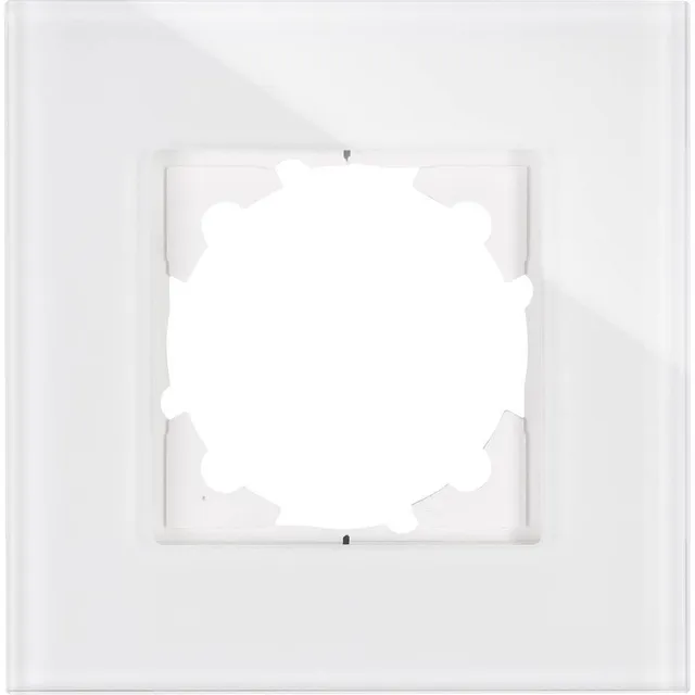kopp-athenis-hk07-glas-abdeckrahmen-1-fach-reinwei-glas-wei image 1
