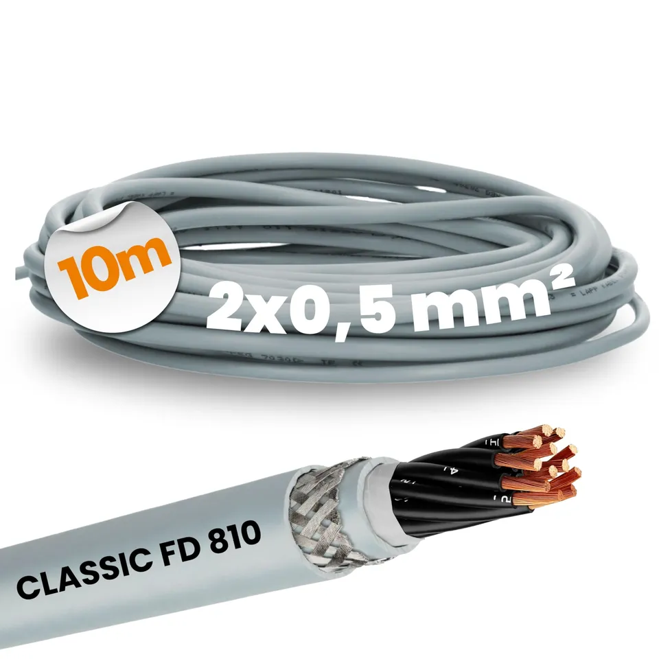 lapp-lflex-classic-fd-810-cy-steuerleitung-2x0-5-mm-10m-geschirmt image 1