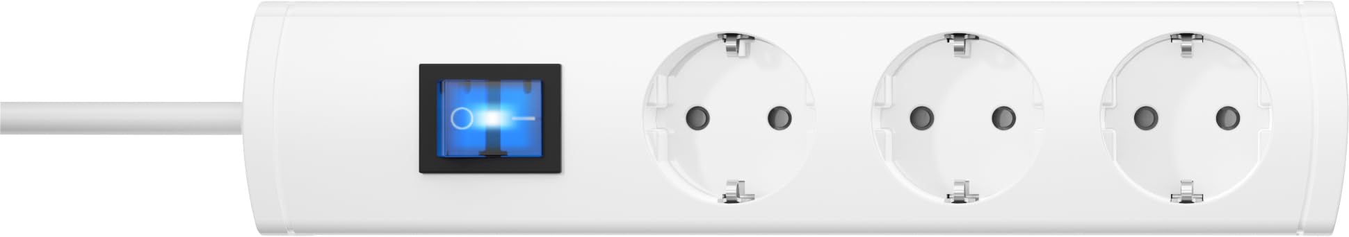 kopp-unoversal-plus-3-fach-steckdosenleiste-1-4m-mit-schalter-wei image 1