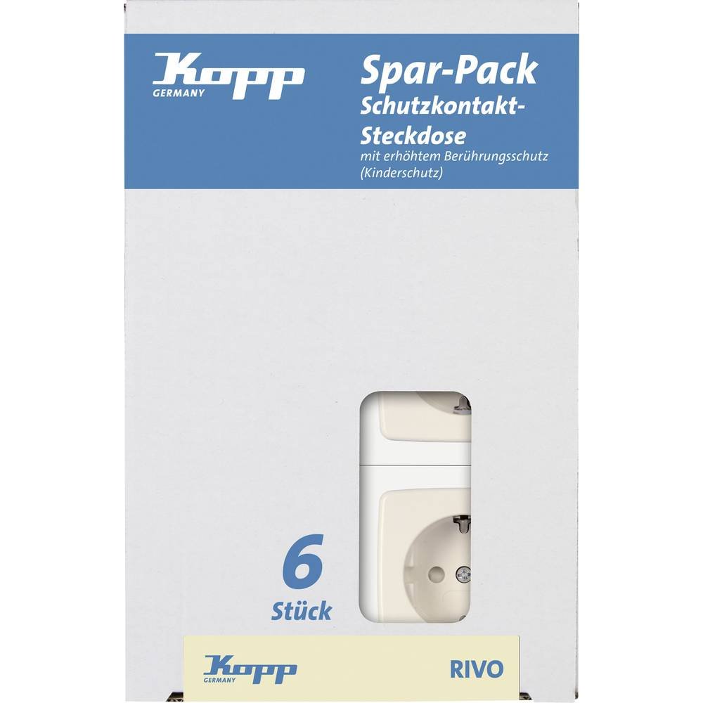 kopp-rivo-schutzkontakt-steckdose-cremewei-unterputz-16a-mit-ber-hrungsschutz image 7