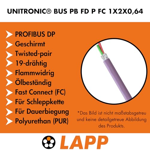 lapp-unitronic-bus-pb-fd-p-fc-busleitung-1x2x0-64-mm-geschirmt-10-m image 5