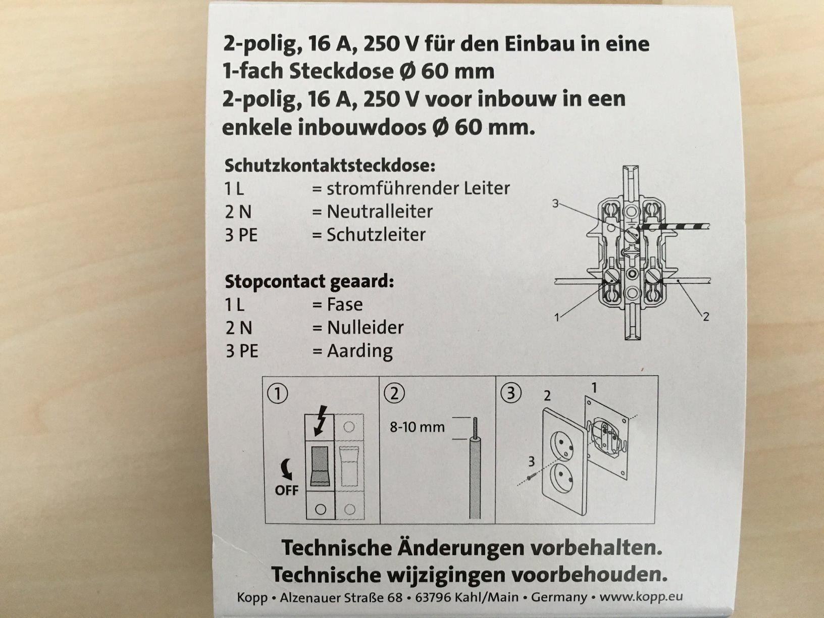 Gut, Farbe gewöhnungsbedürftig