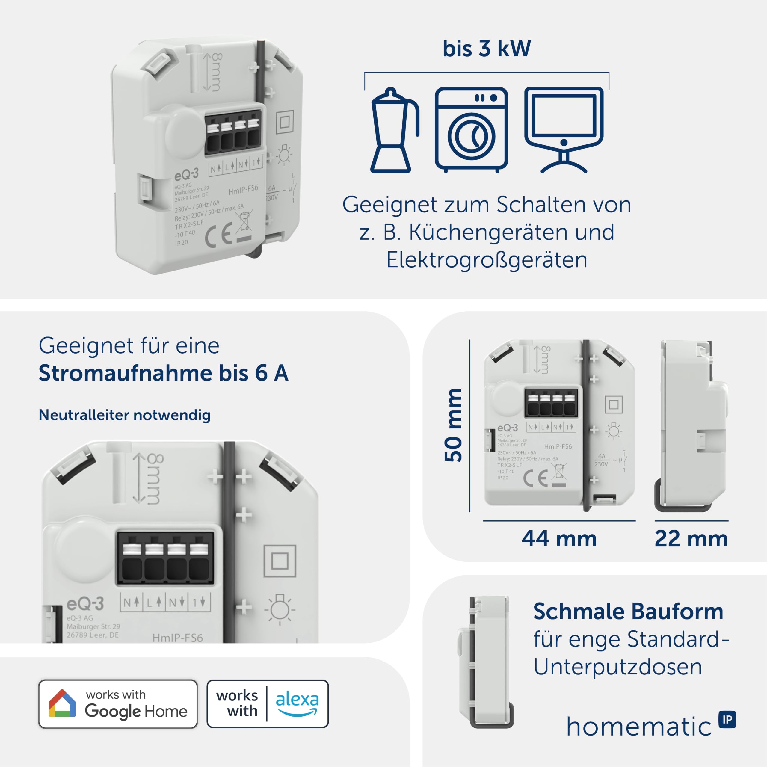 homematic-ip-access-point-2-3x-schaltaktor-6a-unterputz-starter-set image 3