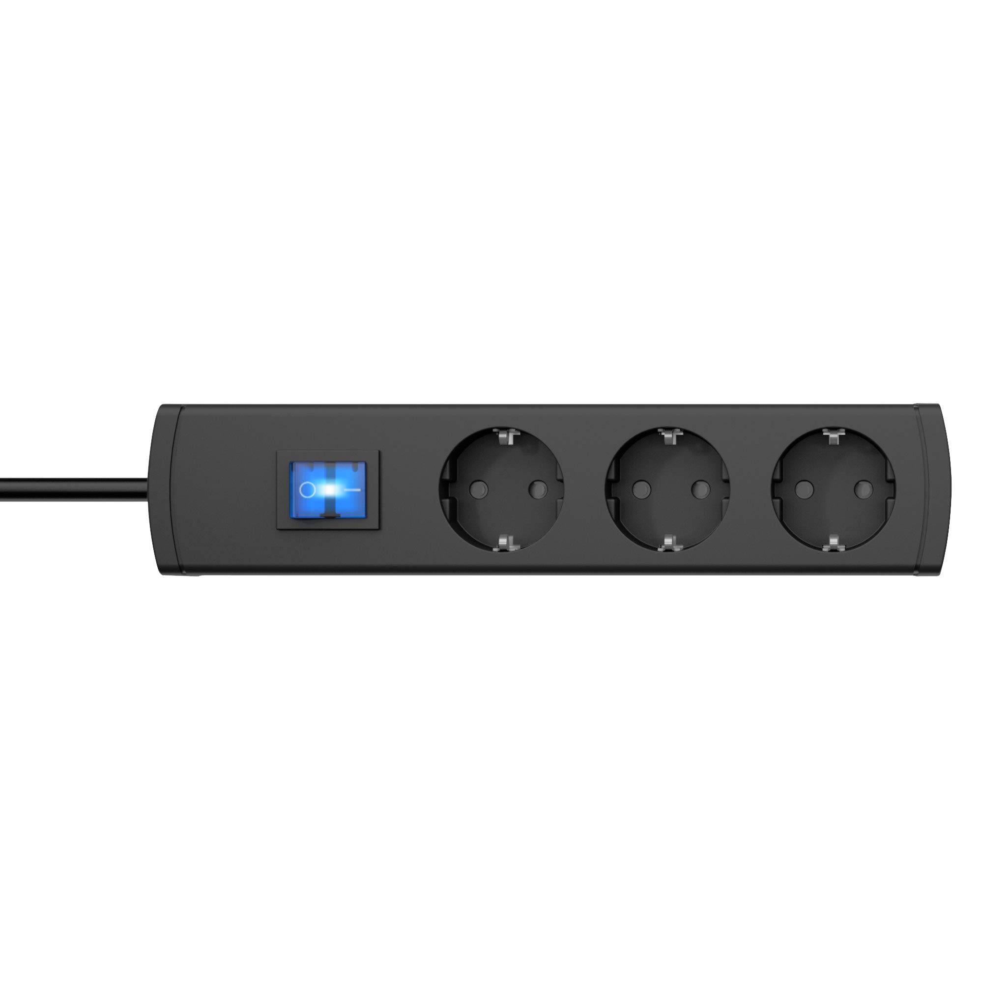 kopp-unoversal-plus-3-fach-steckdosenleiste-3-m-mit-schalter-anthrazit-232605019 image 1