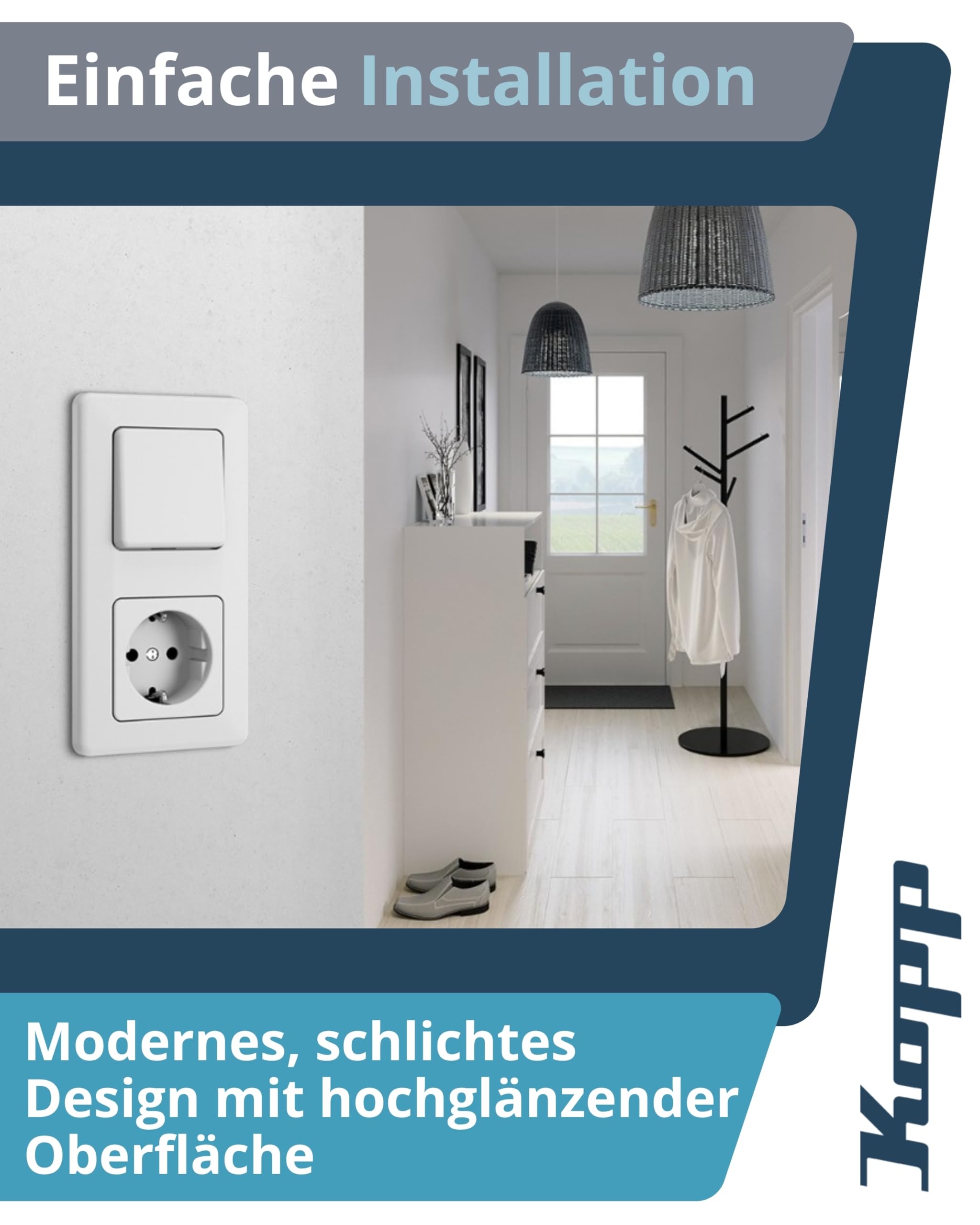 kopp-europa-universalschalter-arktis-wei-4er-set-wechselschalter-unterputz-10ax image 5