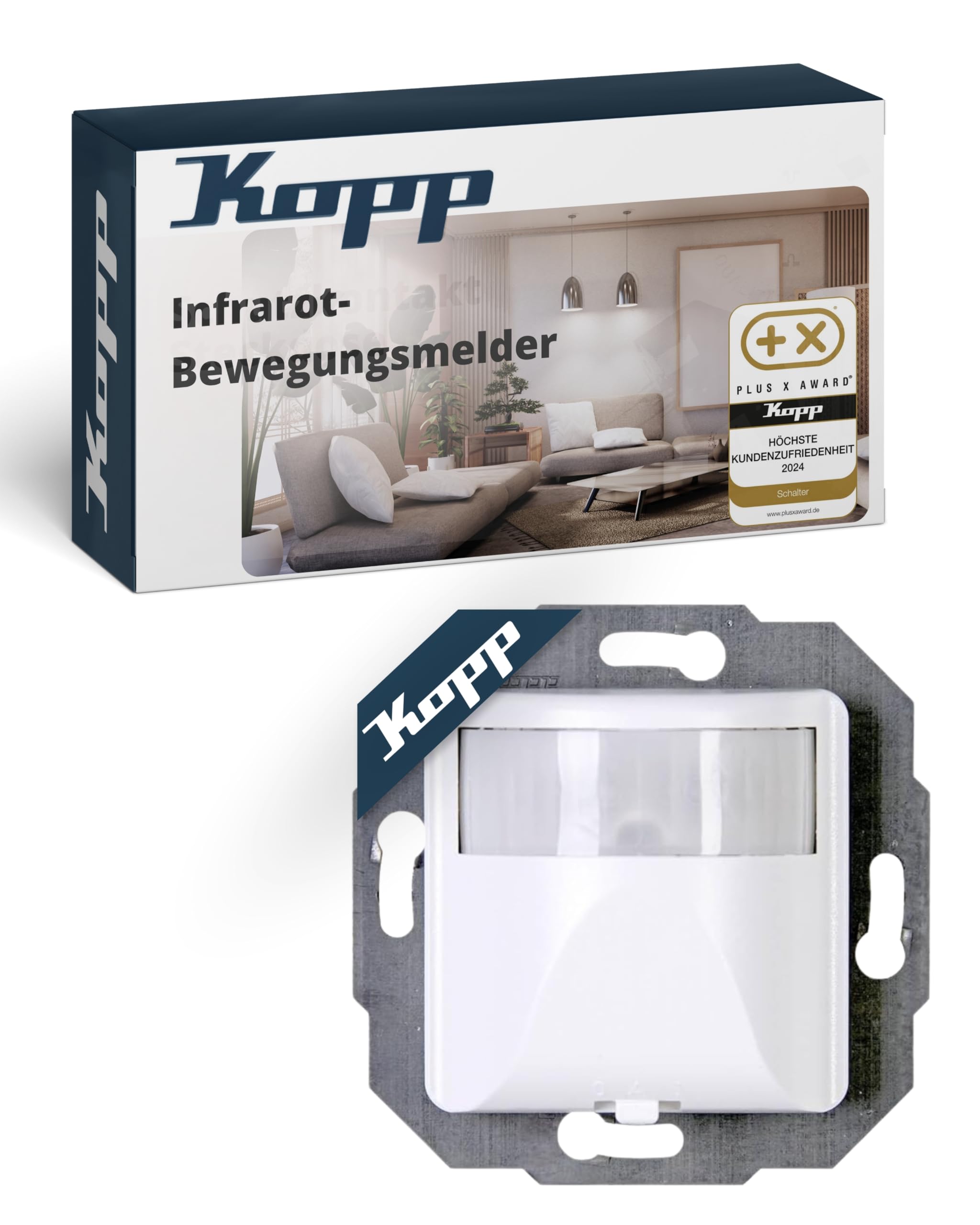 kopp-infracontrol-r-180-up-bewegungsmelder-arktiswei-1000w image 7
