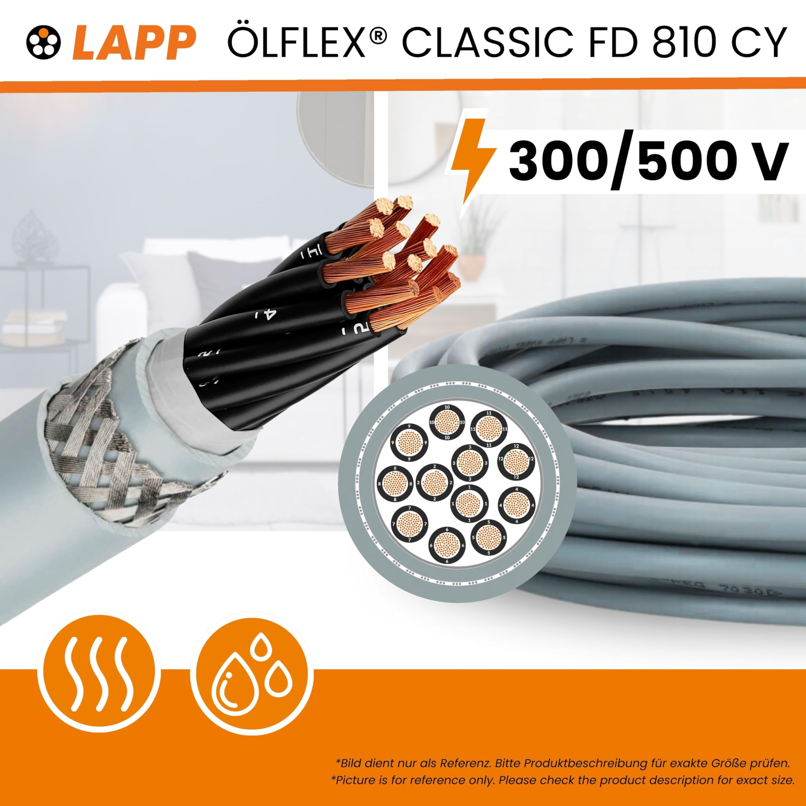 lapp-lflex-classic-fd-810-cy-steuerleitung-2x1-5-mm-10m-geschirmt image 2