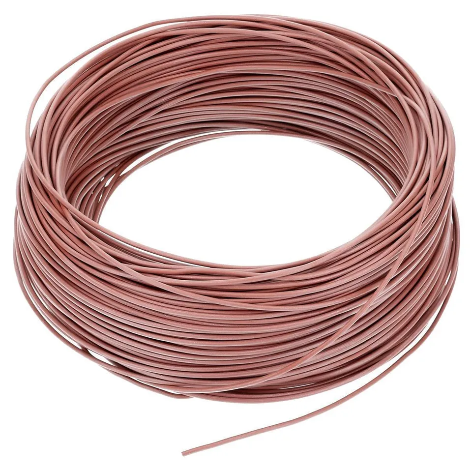 lapp-lflex-heat-180-sif-silikon-einzelader-0-25mm-braun-100m image 1