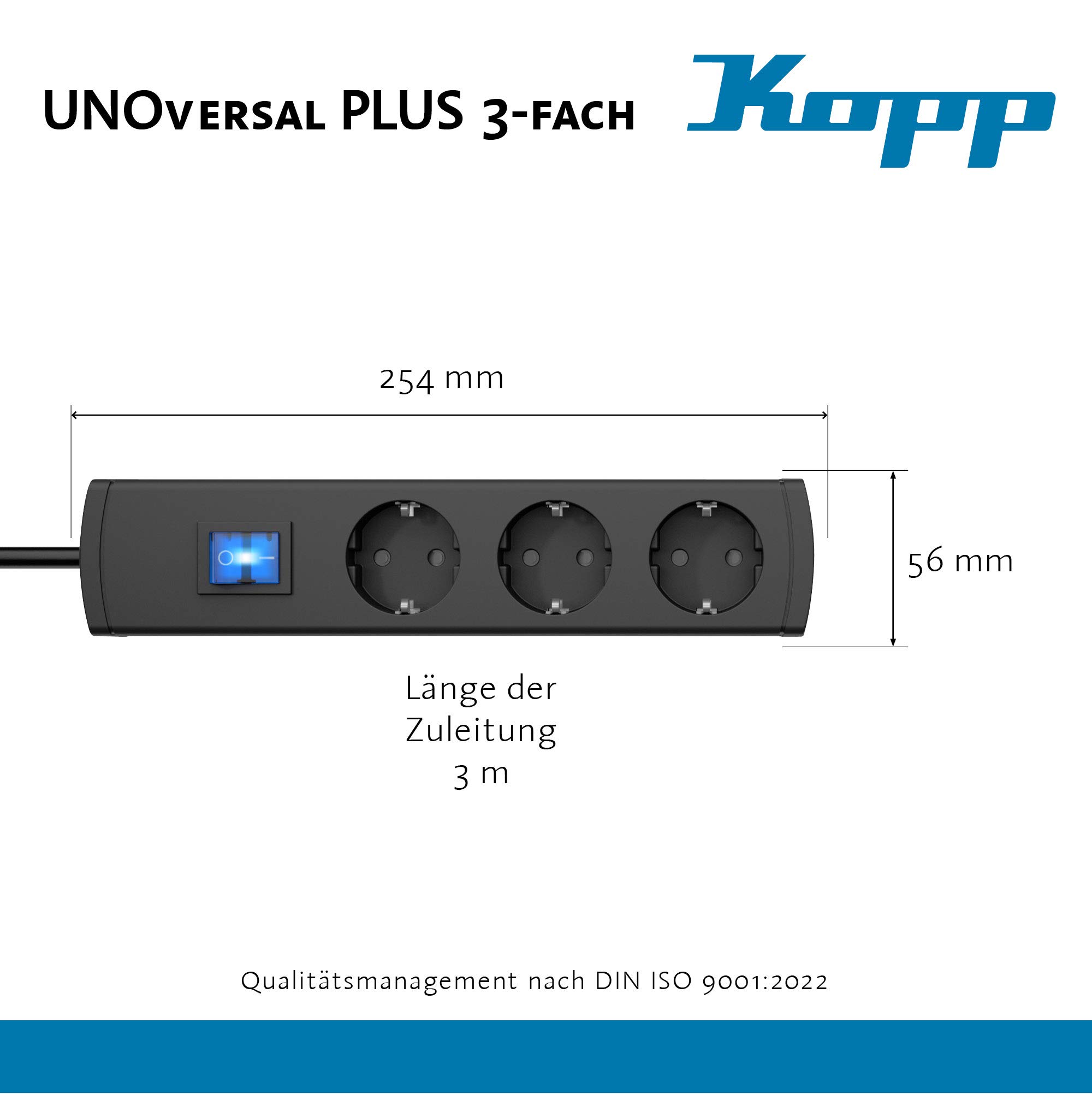 kopp-unoversal-plus-3-fach-steckdosenleiste-3-m-mit-schalter-anthrazit-232605019 image 4