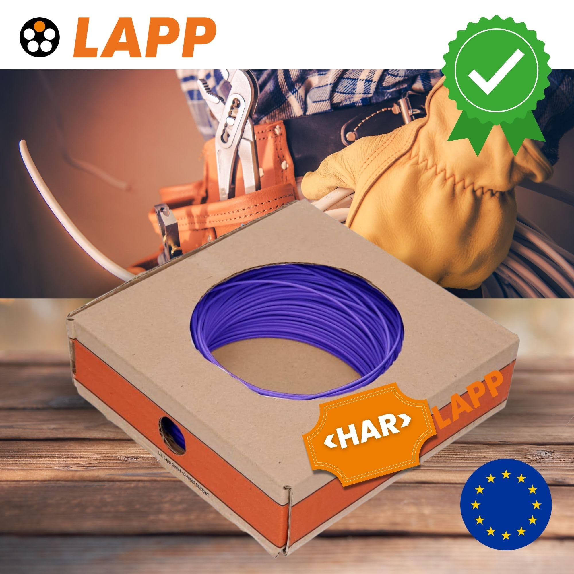 lapp-h05v-k-0-75-mm-einzelader-violett-100m image 5