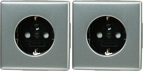 kopp-vision-schutzkontakt-steckdose-ber-hrungsschutz-stahlfarben-2er-pack-112720 image 3