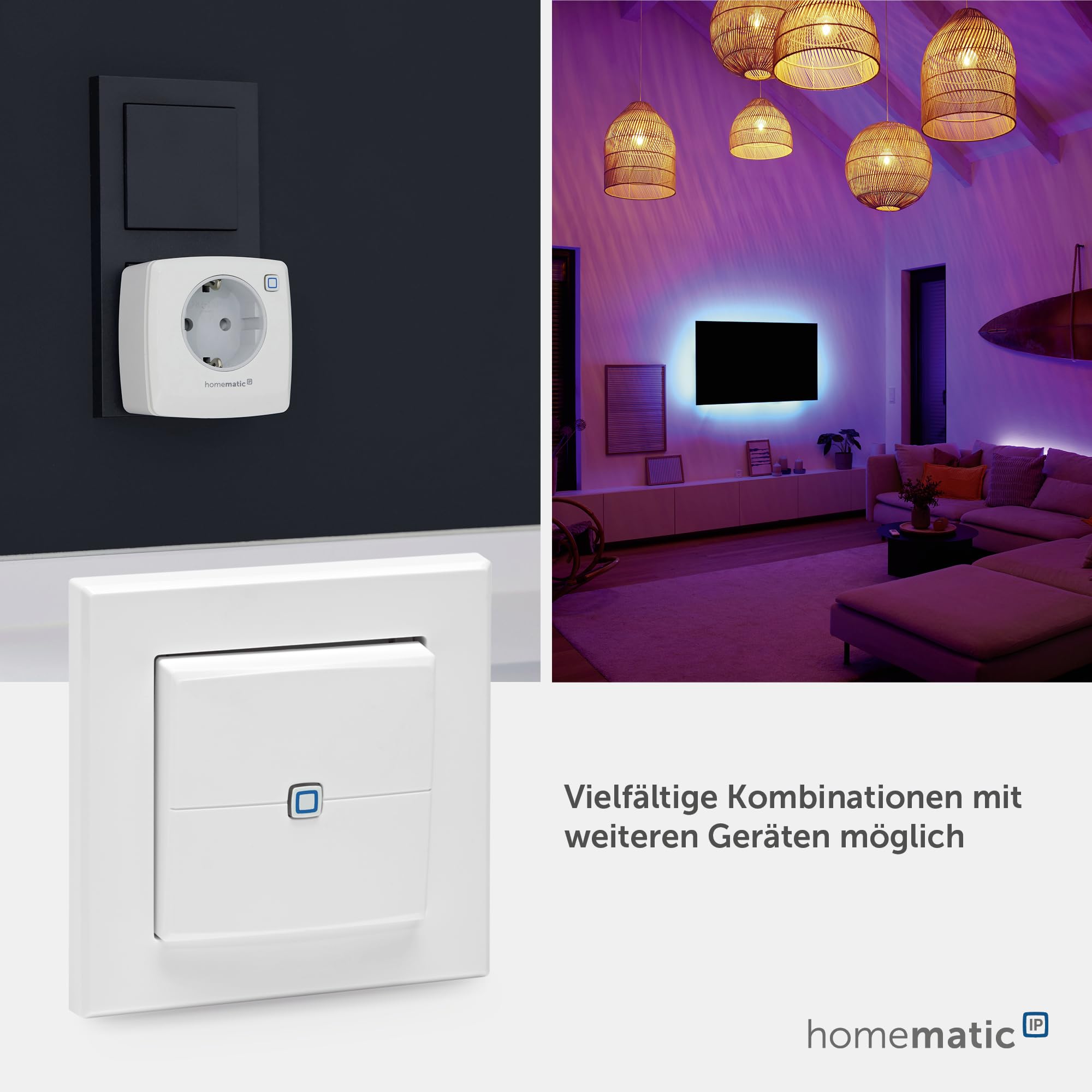 homematic-ip-wandtaster-2-fach-funk-f-r-licht-heizung-rollladen image 5