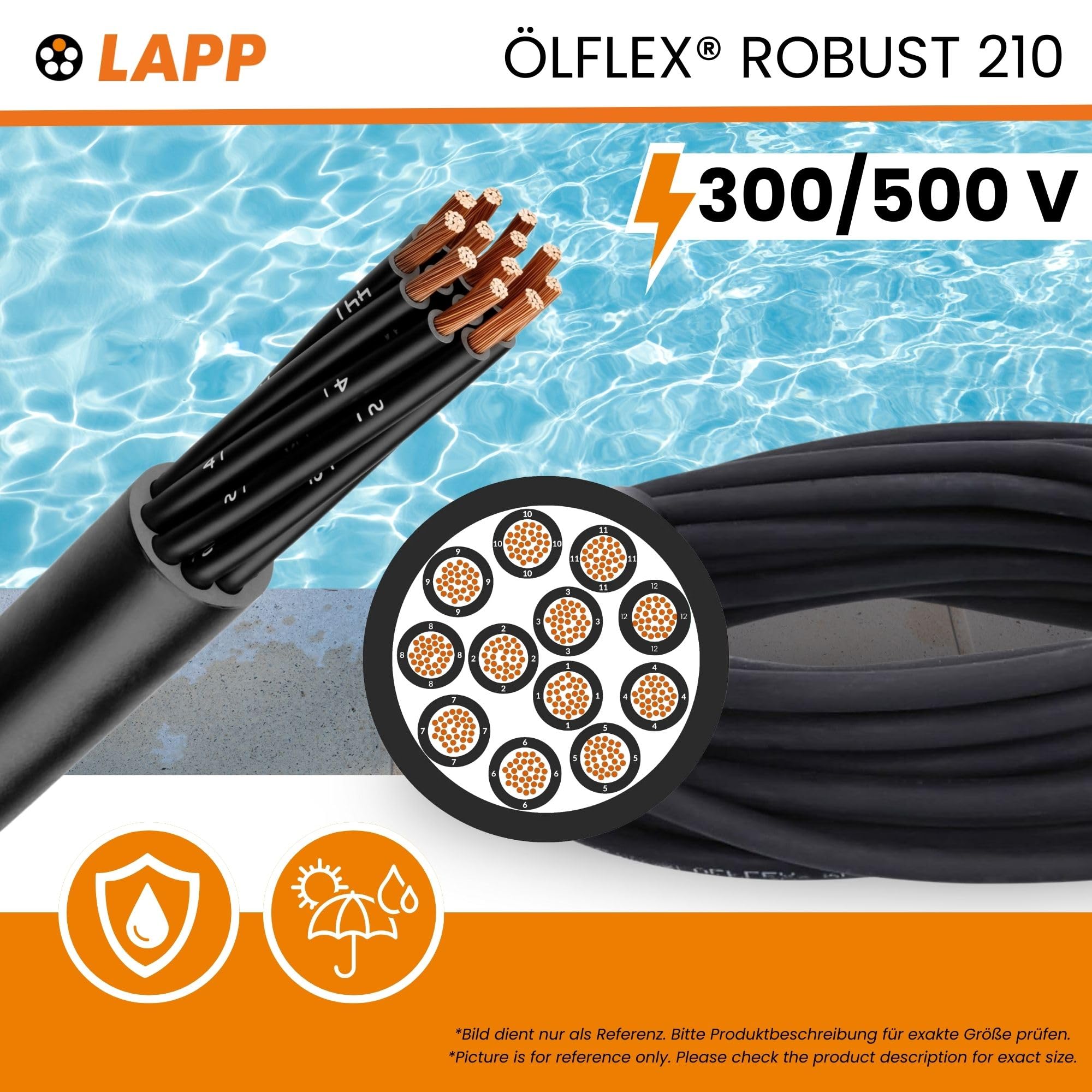 lapp-lflex-robust-210-steuerleitung-2x0-5-mm-10m-anschlussleitung image 2