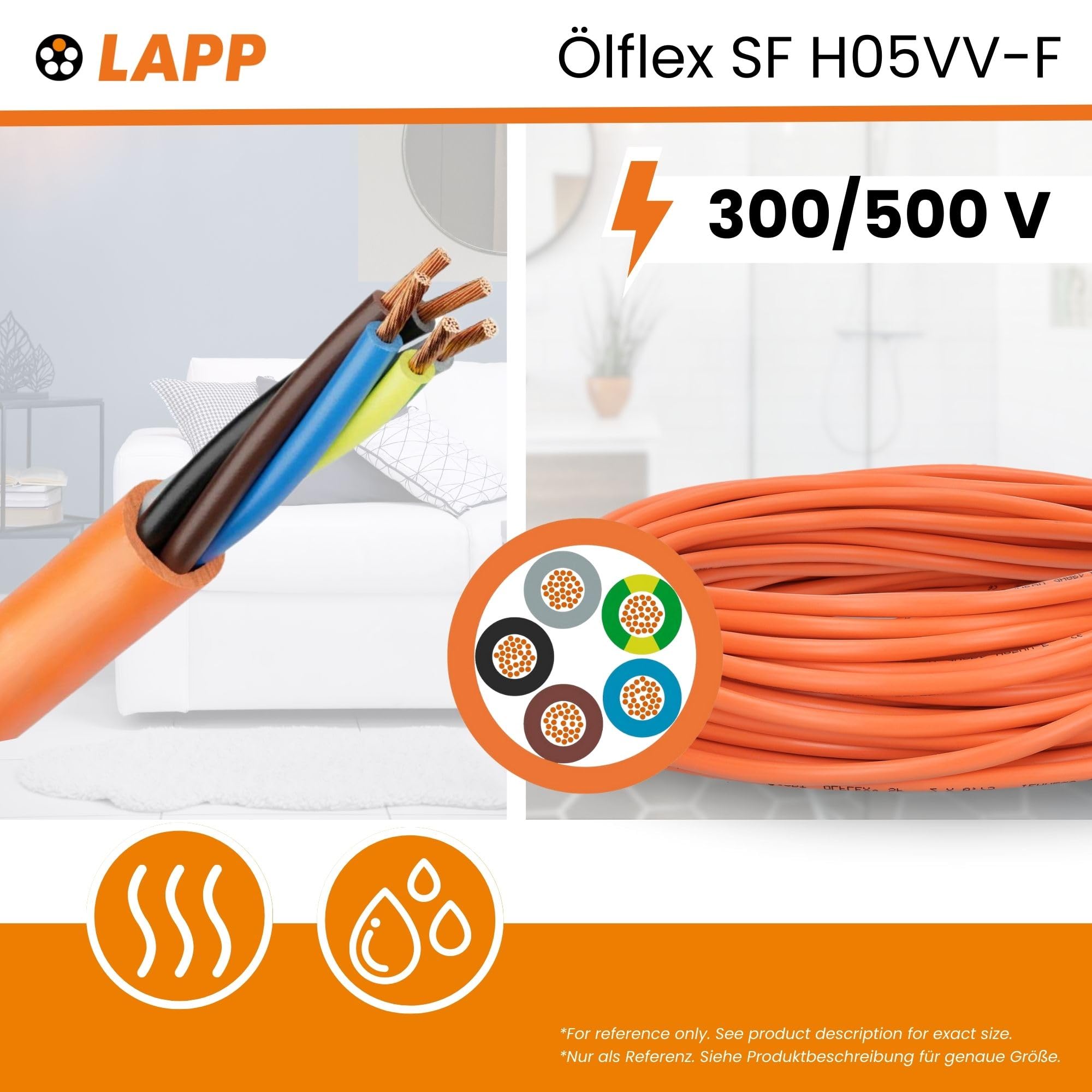 lapp-lflex-sf-h05vv-f-anschlussleitung-3x0-75-mm-10m-orange image 2