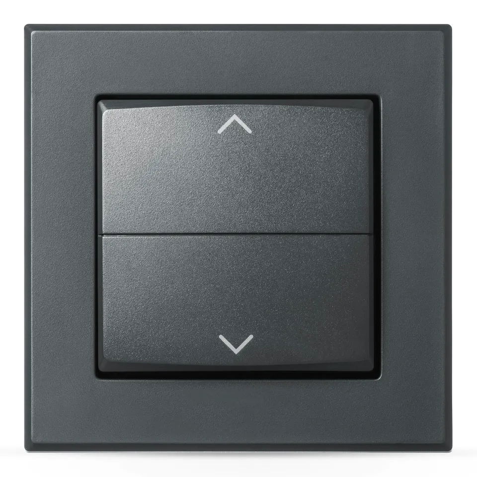 homematic-ip-tasterwippe-mit-pfeilen-f-r-markenschalter-anthrazit image 1