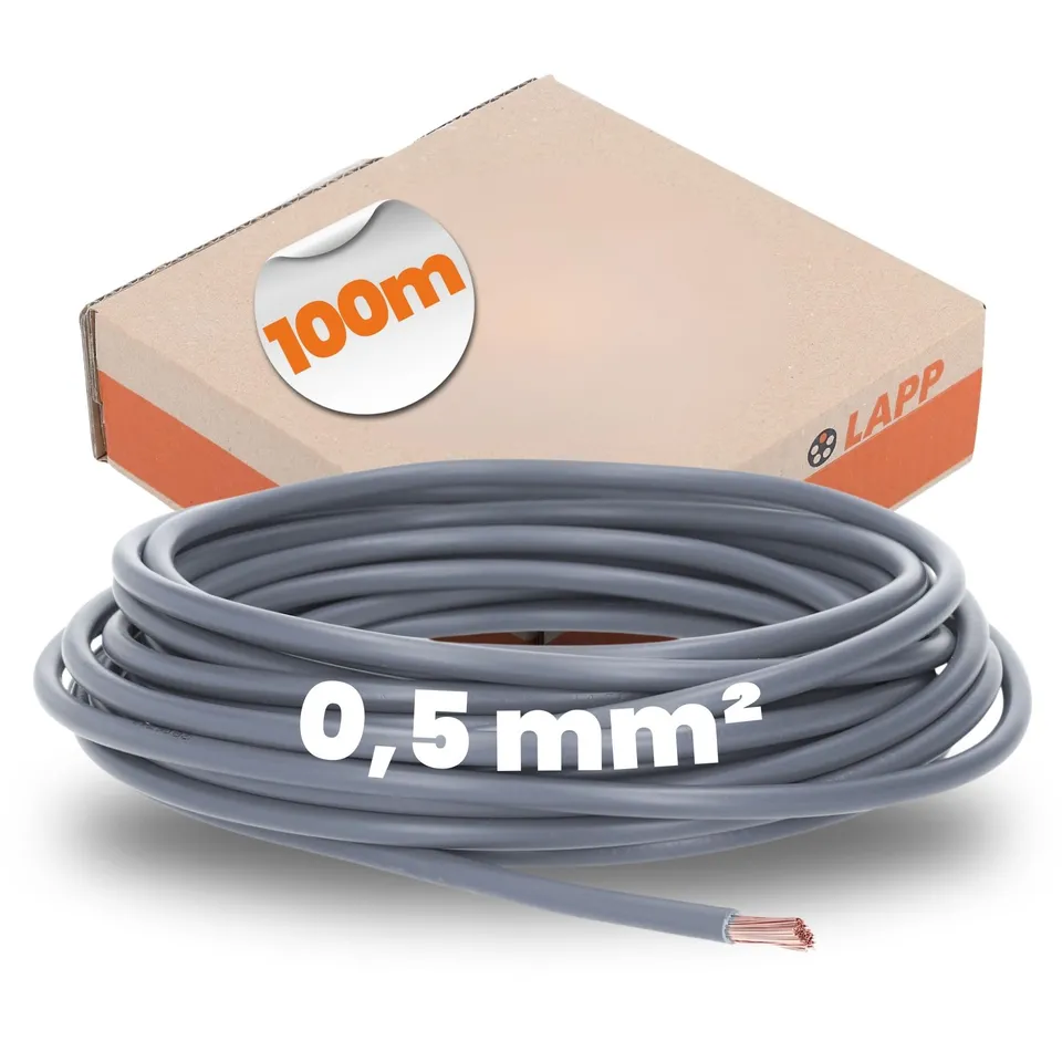 lapp-h05v-k-aderleitung-0-5-mm-grau-100-m image 1