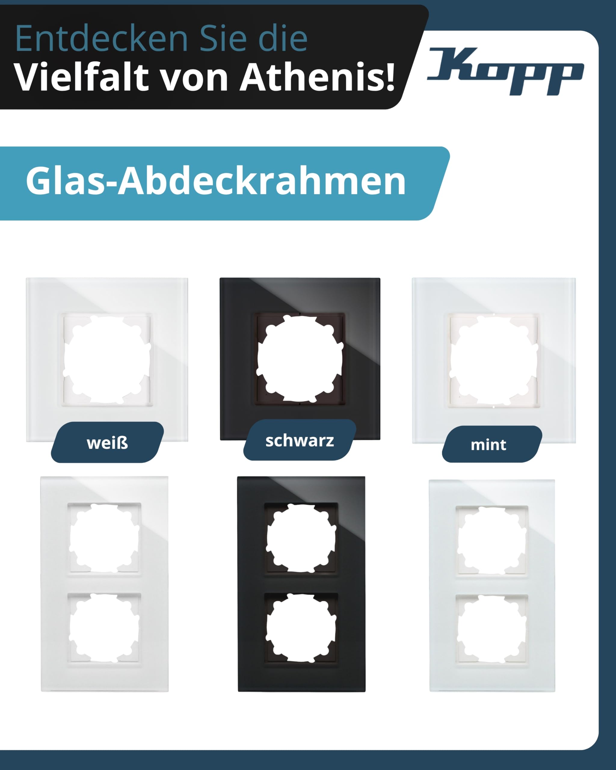 kopp-athenis-1-fach-abdeckrahmen-rein-wei-86-x-86-x-9-5-mm image 7
