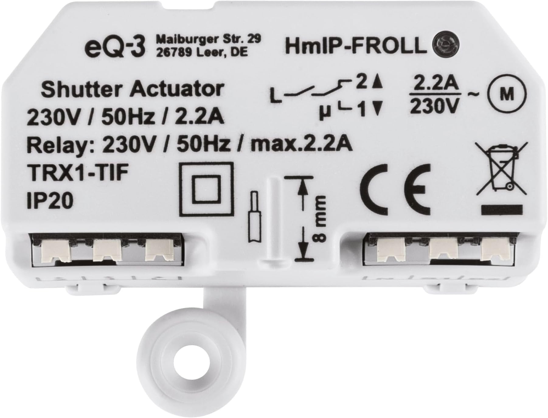 homematic-ip-rollladenaktor-unterputz-5er-pack-151347a0 image 1