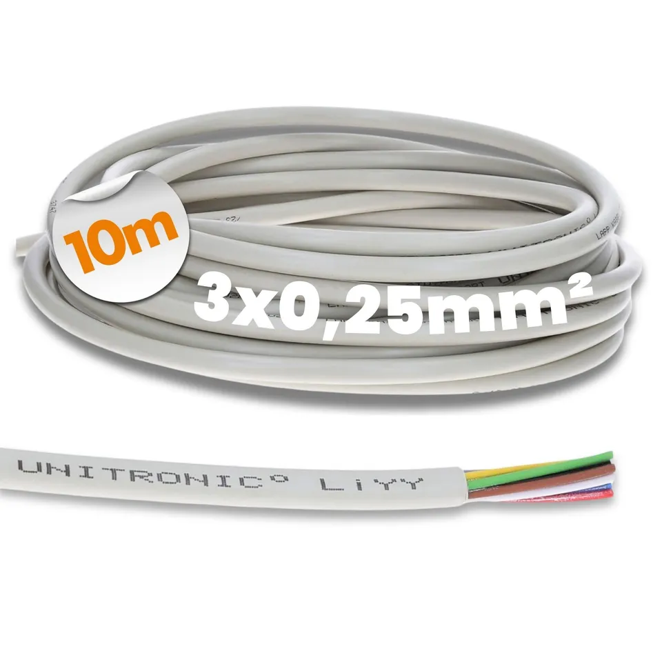 lapp-unitronic-liyy-steuerleitung-3x0-25-mm-10m-bund image 1