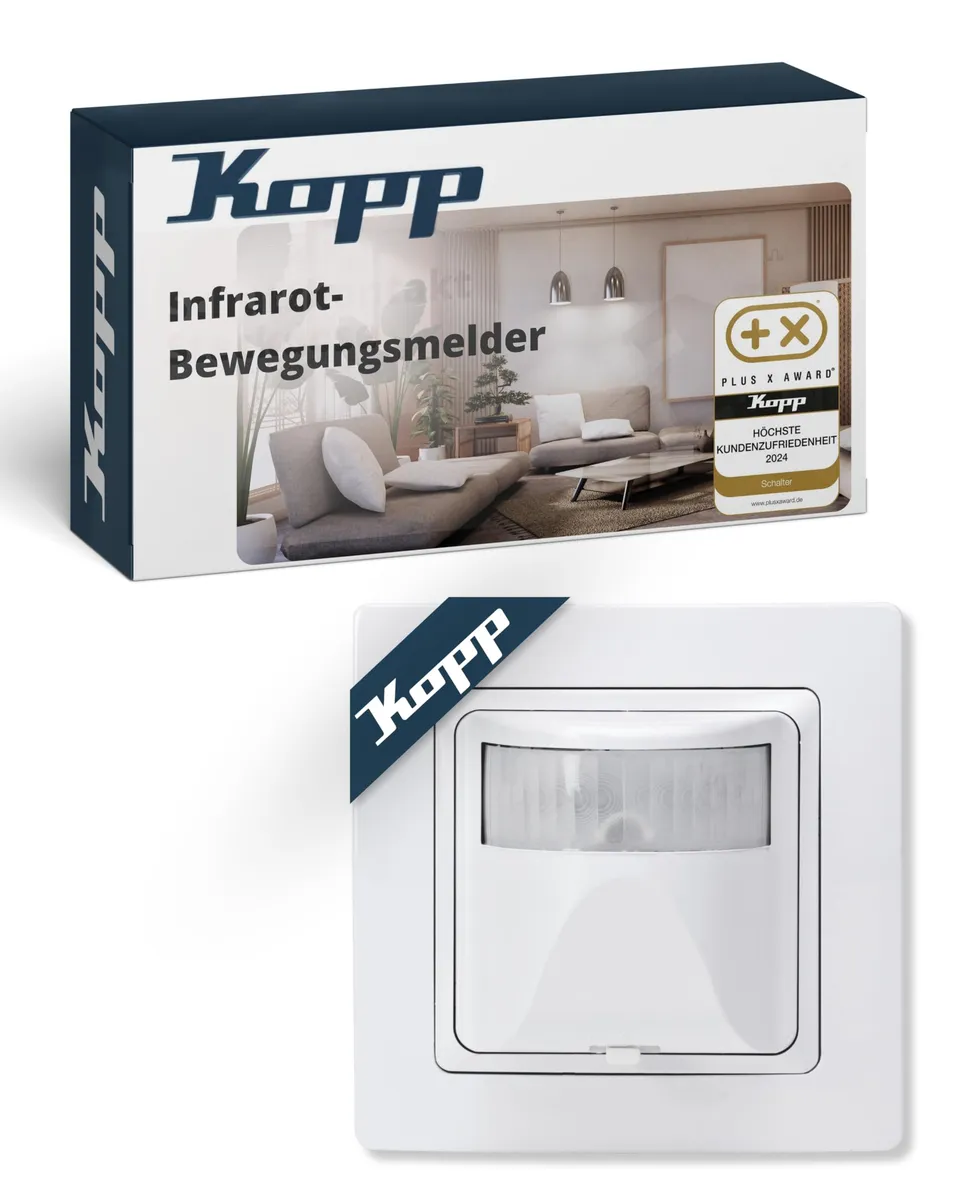kopp-infracontrol-t-180-bewegungsmelder-up-arktiswei image 1