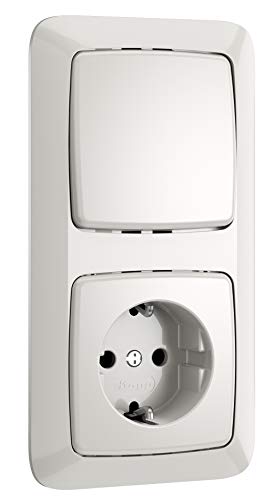 kopp-rivo-abdeckrahmen-1-fach-creme-wei-hochglanz image 6