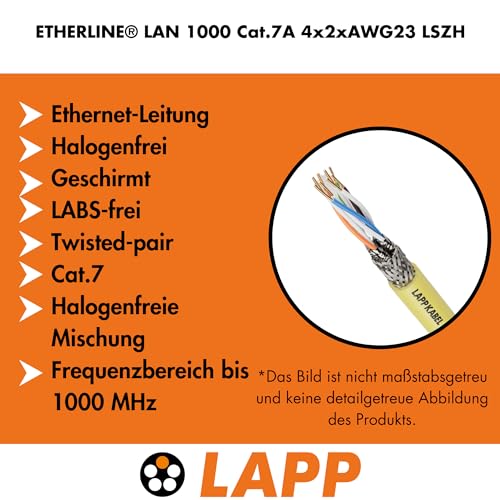 lapp-etherline-lan-1000-cat-7a-netzwerkkabel-1000-mhz-10-m image 5