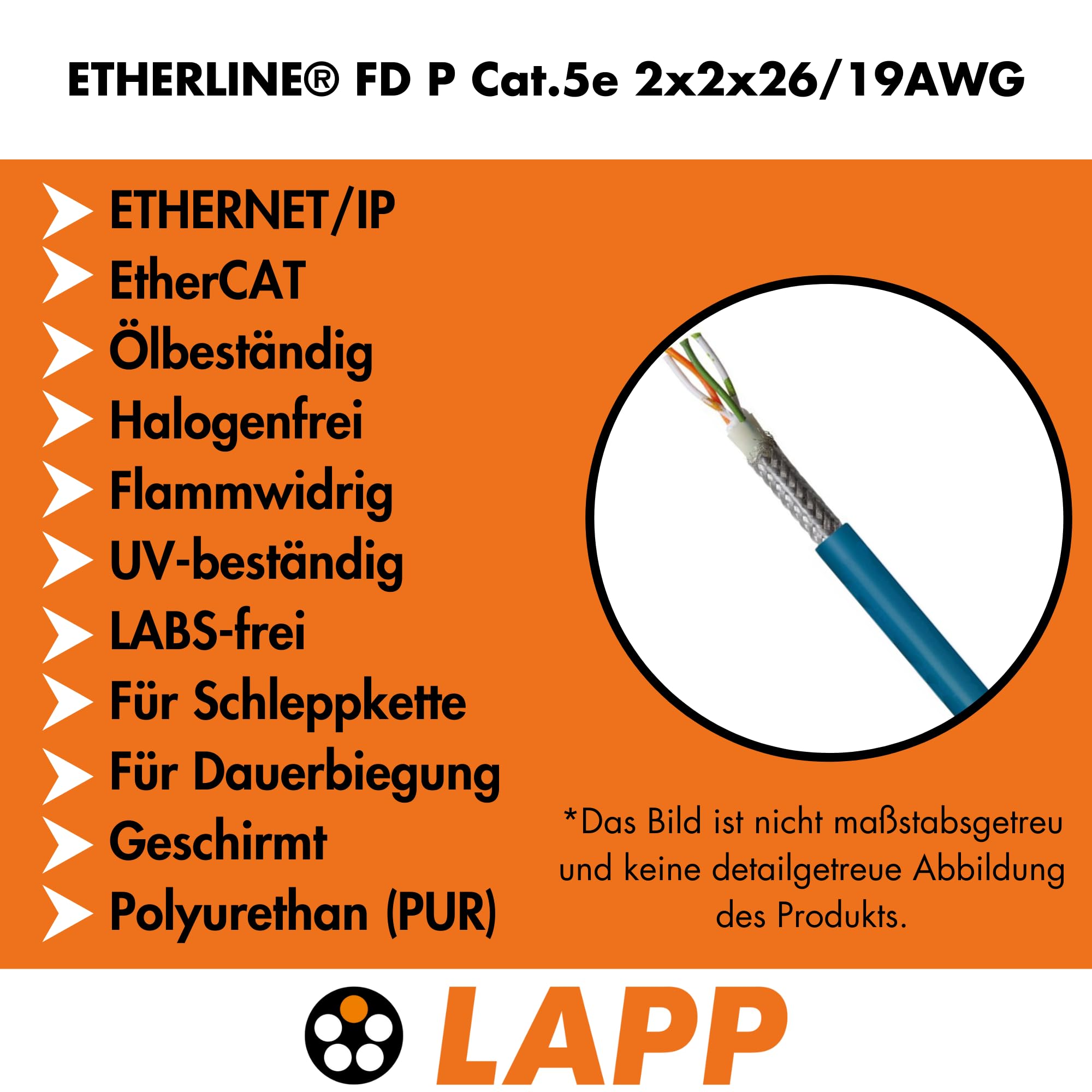 lapp-etherline-fd-p-cat-5e-4x2x26-awg-netzwerkkabel-schleppkette-10m image 3