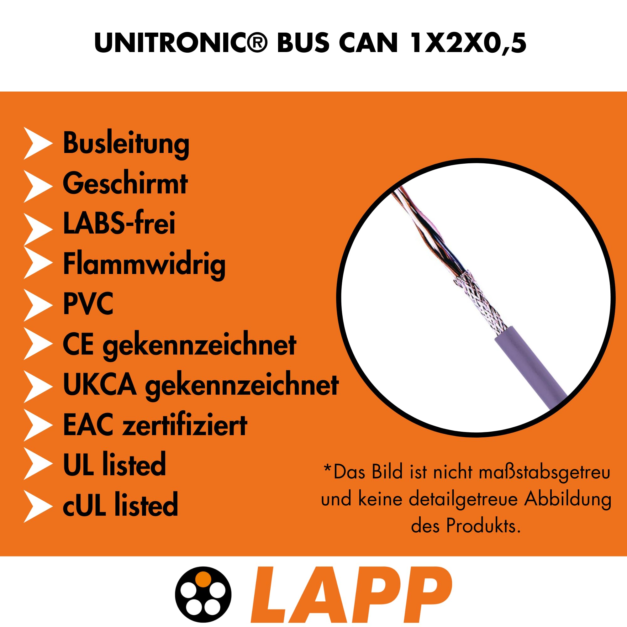 lapp-unitronic-bus-can-busleitung-1x2x0-5-mm-geschirmt-violett-10-m image 2