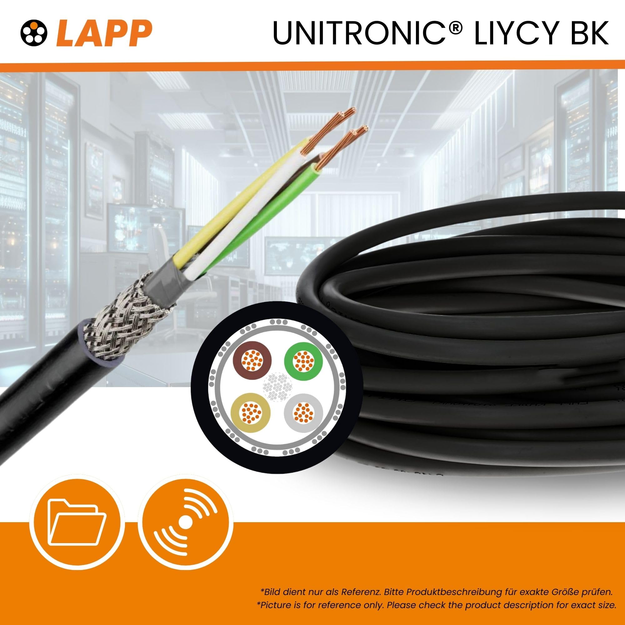 lapp-unitronic-liycy-4x0-75-mm-datenleitung-geschirmt-10m image 2
