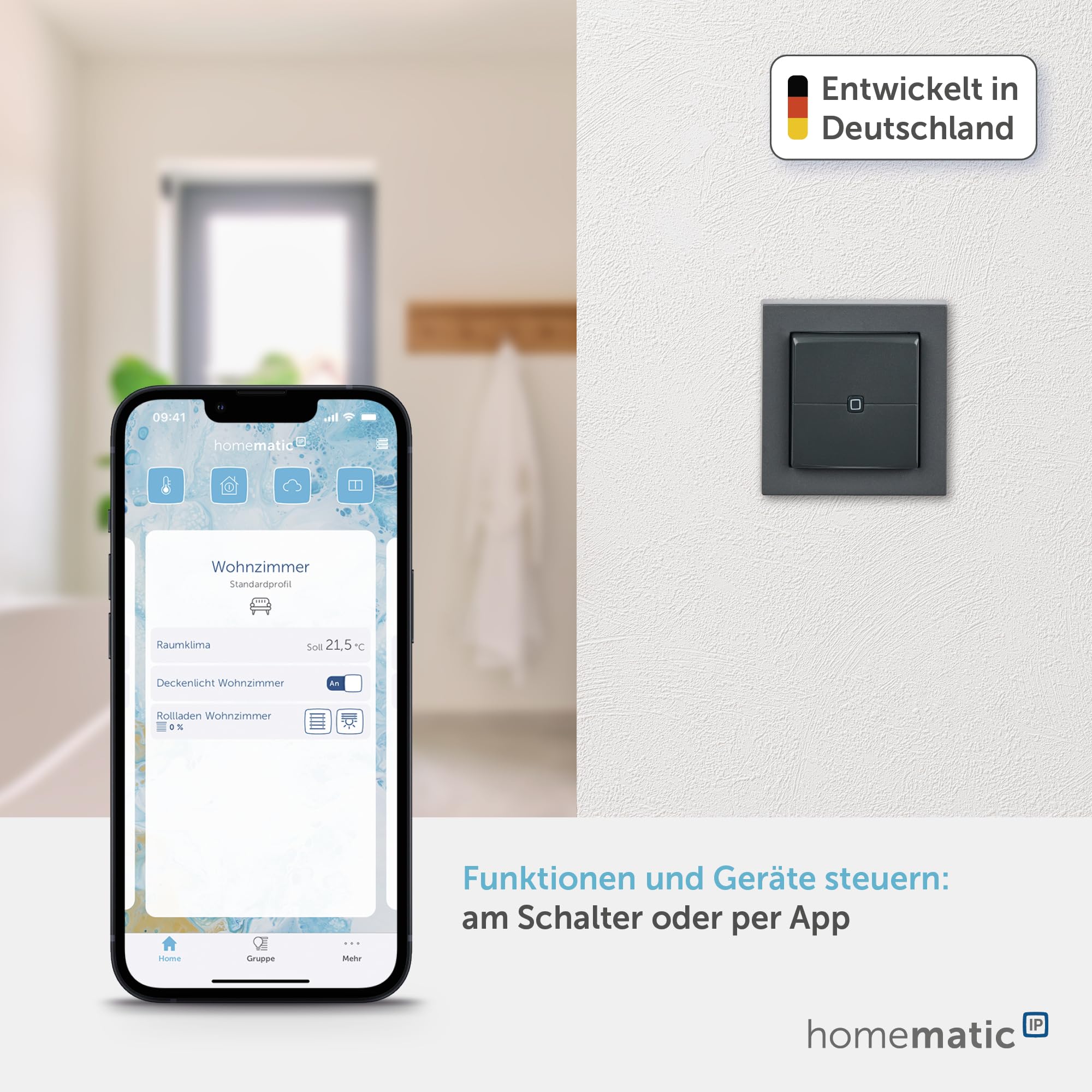 homematic-ip-wandtaster-2-fach-funk image 2