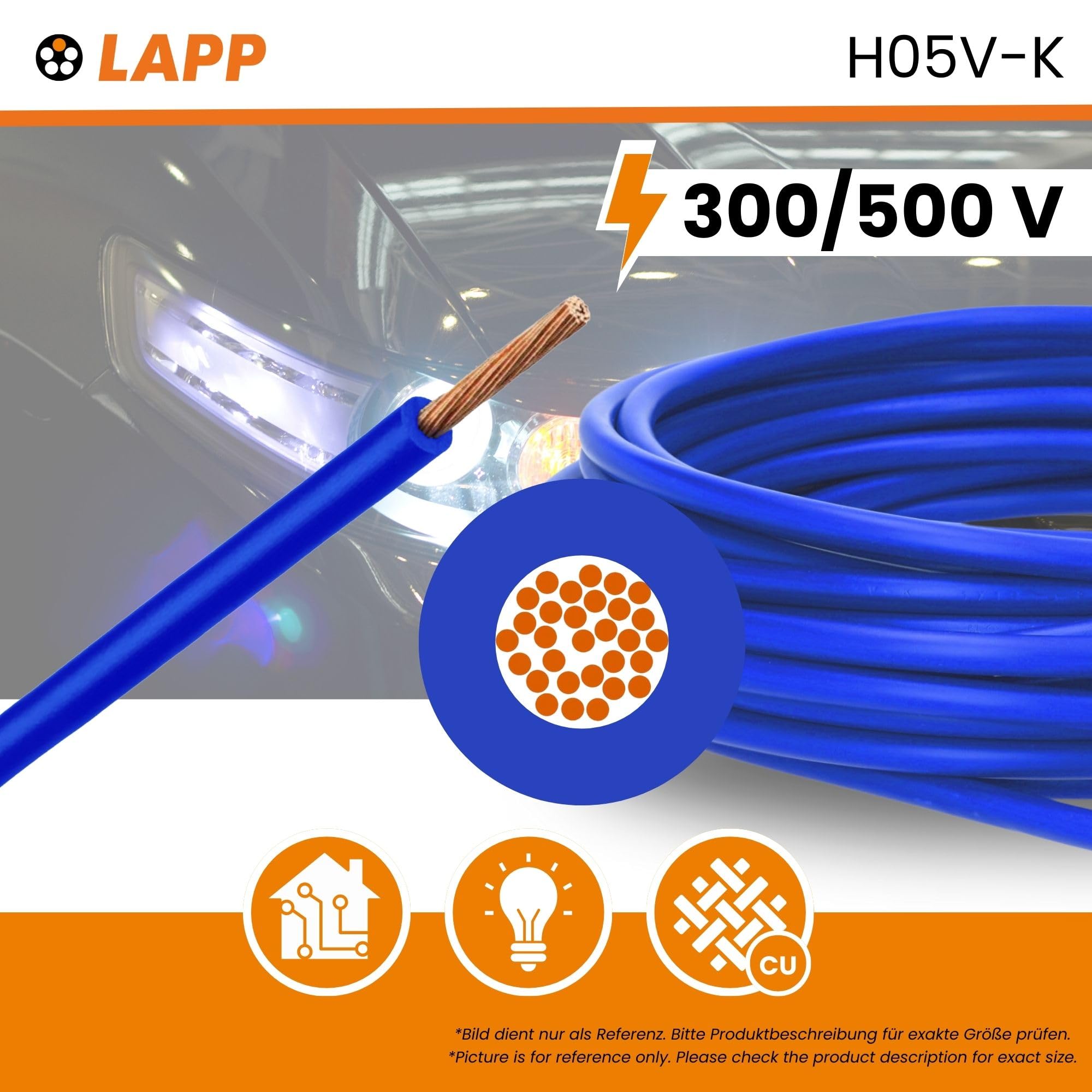 lapp-h05v-k-einzelader-0-5-mm-dunkelblau-100m-rolle image 2