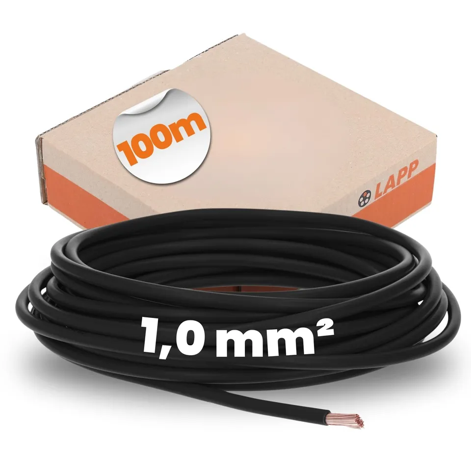 lapp-h05v-k-aderleitung-1-0-mm-schwarz-100m-flexibel image 1