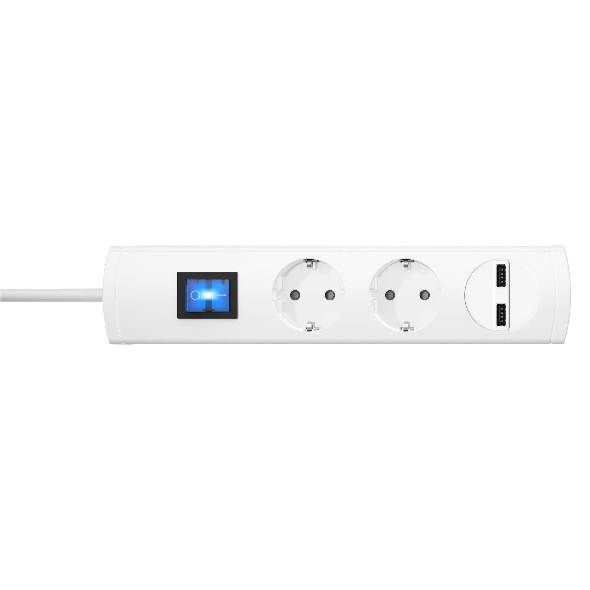kopp-unoversal-plus-5-fach-steckdosenleiste-2x-usb-1-4m-anthrazit image 5
